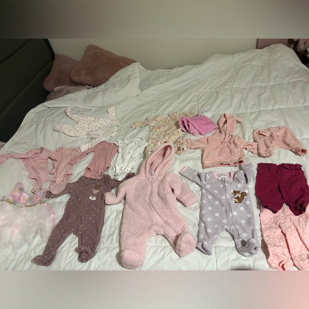 Pink and Gray baby